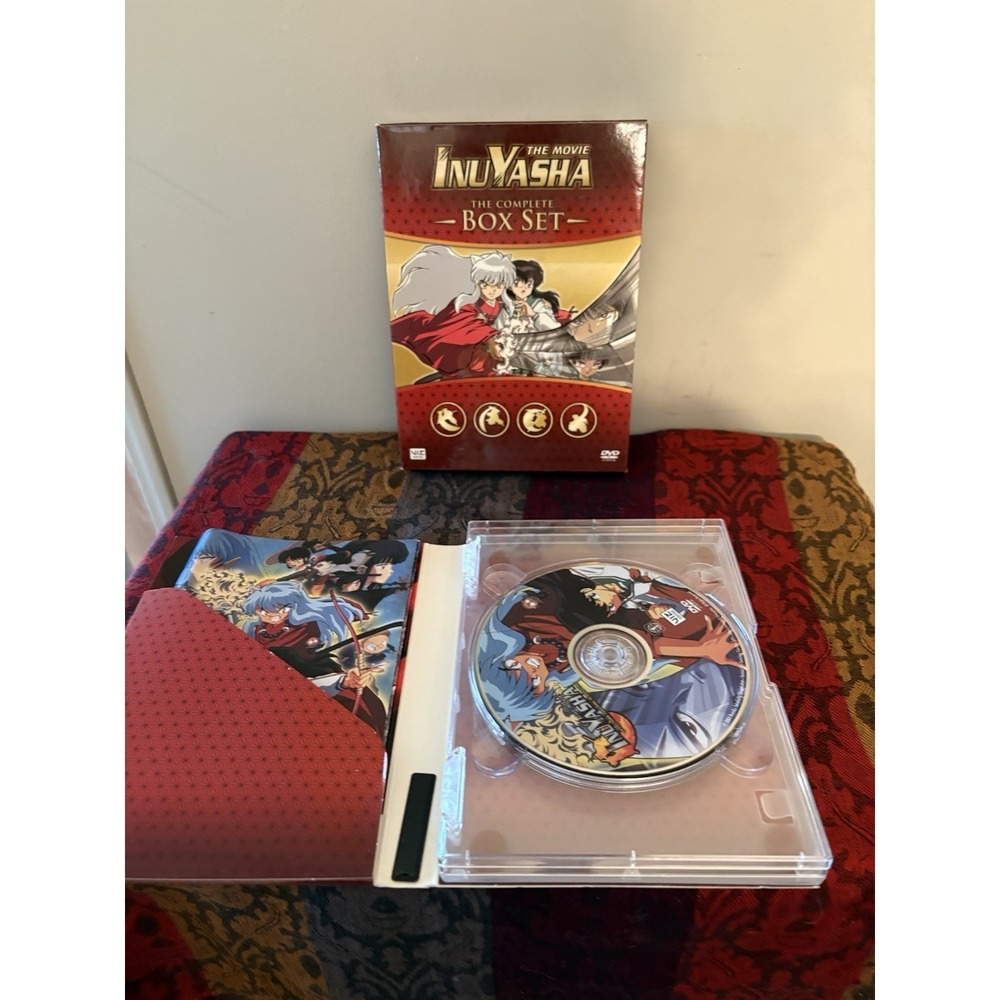 Inuyasha Movie Complete Box Set (DVD WS 2007 ) Anime 4-Discs Fantasy Teen